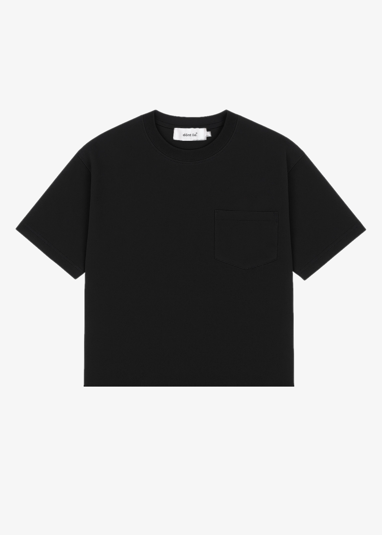 T-shirt neutre avec poche