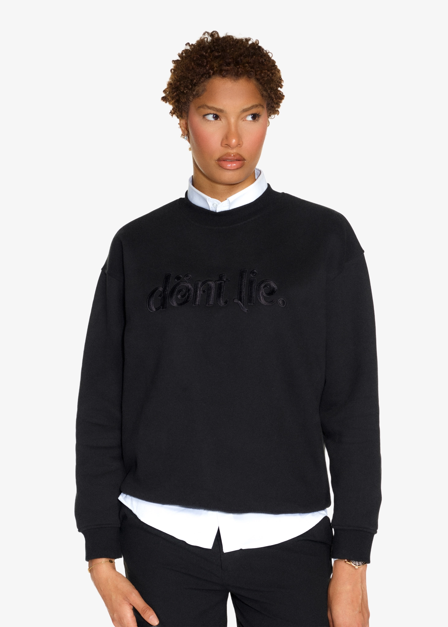 HOODIE COL ROND