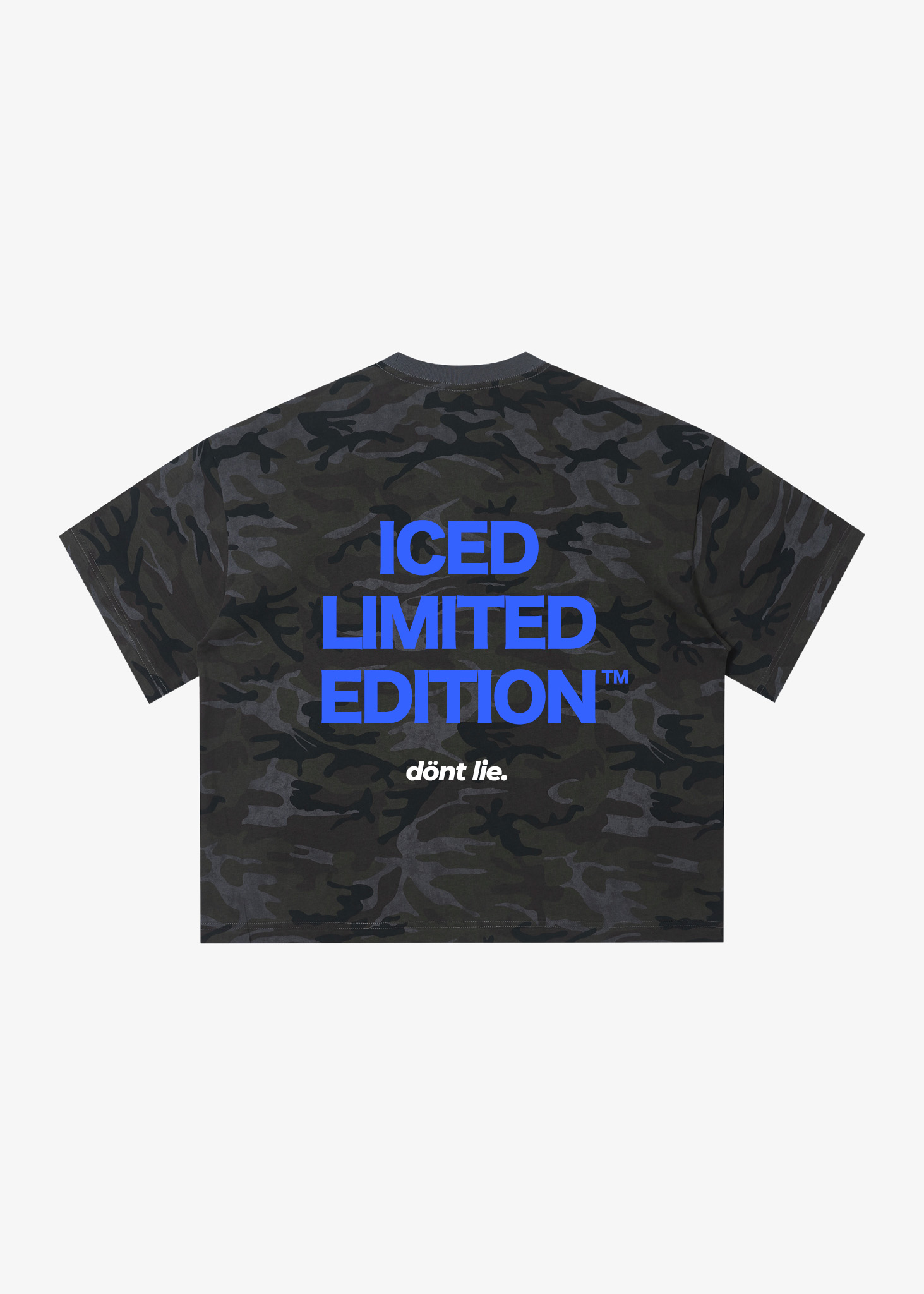 TSHIRT CAMOUFLÉ BLEU